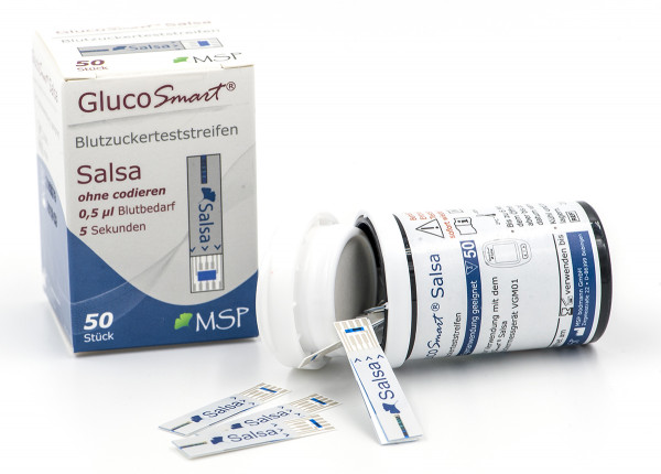 GlucoSmart Salsa Blutzuckerteststreifen