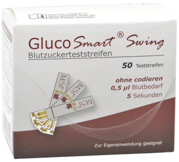 GlucoSmart Swing Blutzuckerteststreifen