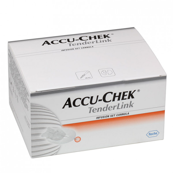 Accu-Chek TenderLink Kanülen 17 mm - Kanülen ohne Schlauch / 10 Stück