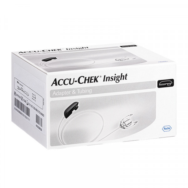 Accu-Chek Insight Adapter & Schlauch 40 cm / 10 Stück