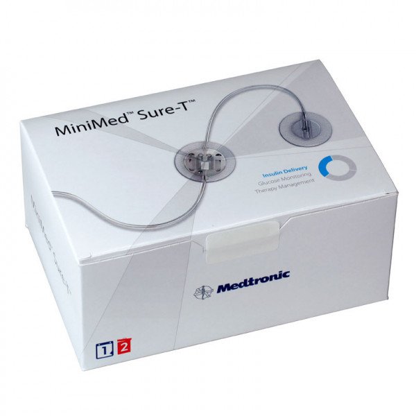 MiniMed Sure-T 10 mm / 60 cm - Infusionsset Stahlkanüle MMT-884A / 10 Stück